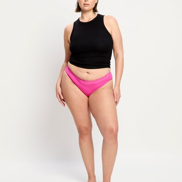 Cassia V Cheeky Brief Light Electric Fuchsia 3 Pack