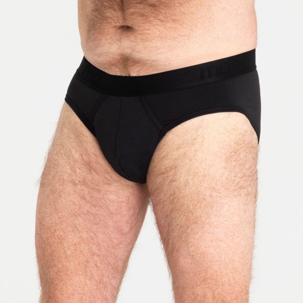 Mens Brief Moderate Black