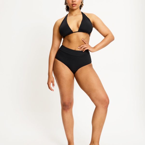Swimwear Hi Waist Bikini Brief Super Black