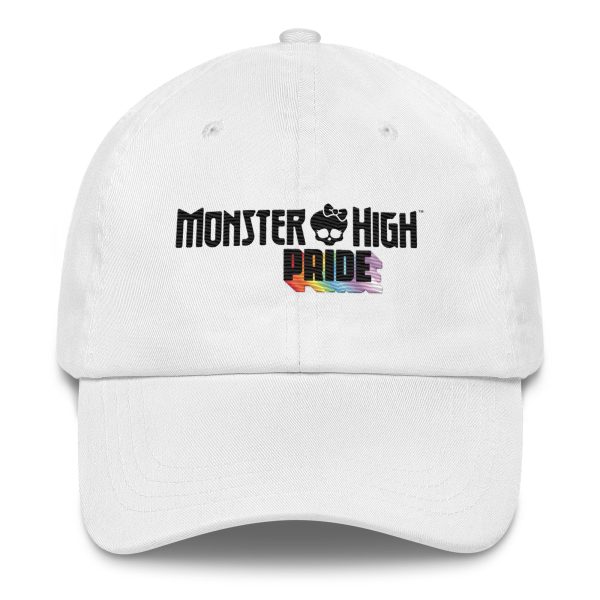 Monster High Pride Logo White Hat | GamersHolic.shop - Buy Now