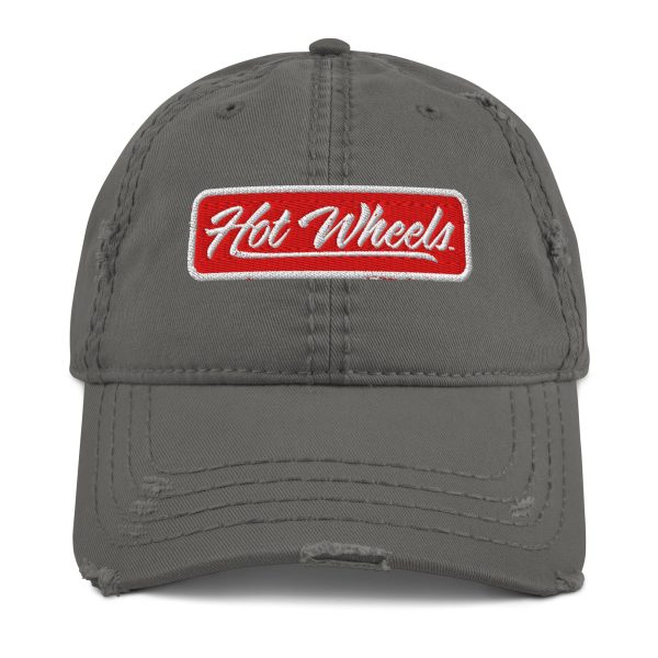Hot Wheels Logo Grey Dad Hat | GamersHolic.shop - Buy Now
