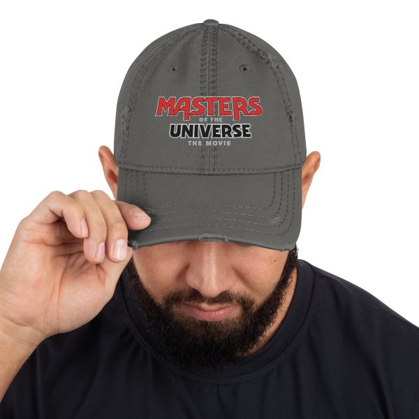 Masters of the Universe The Movie Logo Grey Dad Hat | GamersHolic.shop - Buy Now