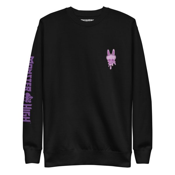 Monster High Sweet Scream Twyla Embroidered Black Sweatshirt | GamersHolic.shop - Buy Now