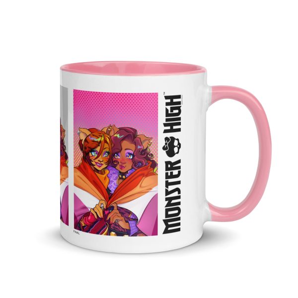 Monster High Pride Toralei & Clawdeen White Mug | GamersHolic.shop - Buy Now