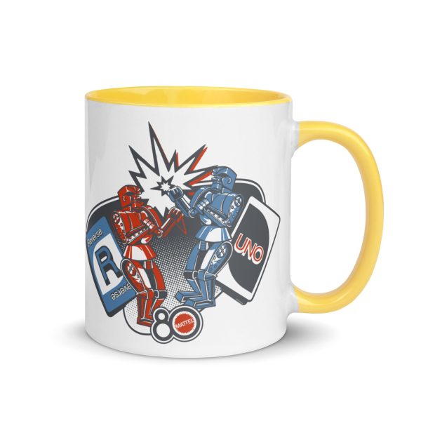 Gamer Holic 80th Retro Look White Mug | GamersHolic.shop - Buy Now